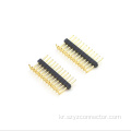 1.0mm 핀 헤더 단일 행 직각